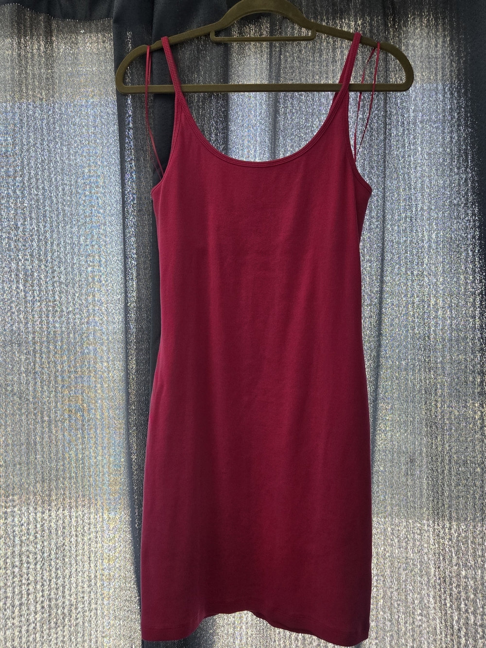 Pink Spaghetti Strap Dress